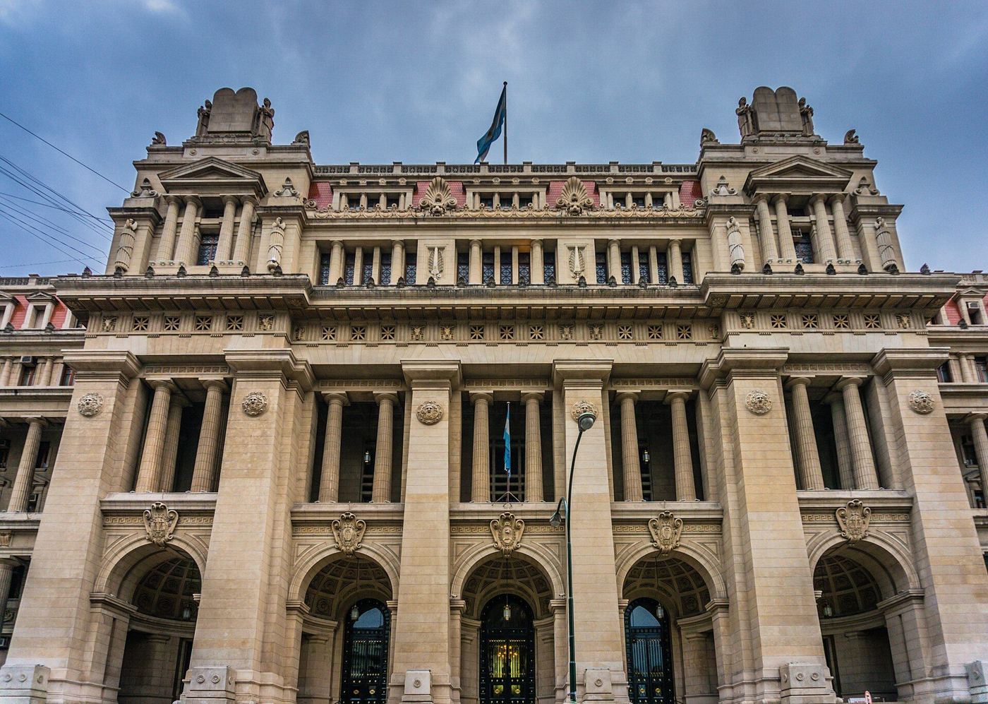 Fachada del Palacio de Justicia de la Nación, Buenos Aires